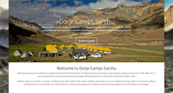Desktop Screenshot of dorjecamps.com